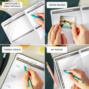 Clever Fox Daily Planner - Undated 6-Month Organizer