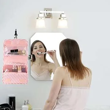 Pengxiaomei Toiletry Bag for Travel and Organization