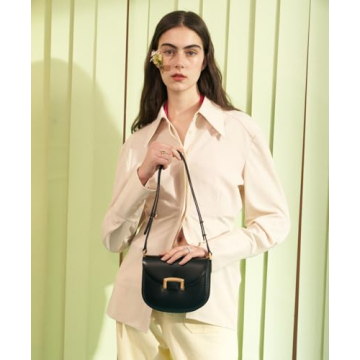 Elegant LAFESTIN Small Leather Crossbody Bag for Women