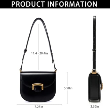 Elegant LAFESTIN Small Leather Crossbody Bag for Women