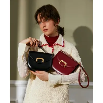 Elegant LAFESTIN Small Leather Crossbody Bag for Women