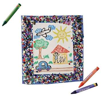 Colorations Glitter Confetti for Crafts and DIY Projects