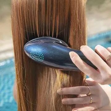 DAFNI Allure Portable Hair Straightening Brush for Effortless Styling