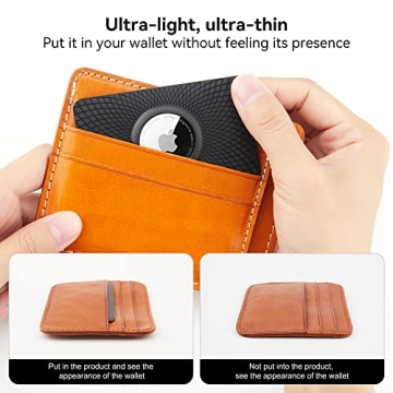 Airtag Wallet Holder 2 Pack - Ultra Thin Card Case