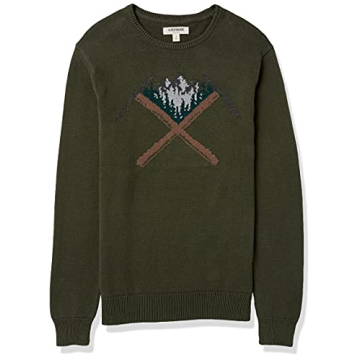 Goodthreads Men's Soft Cotton Crewneck Jumper Stylish Warm