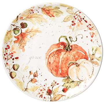Harvest Splash Dinnerware Set - Service for 4, Beautiful Design