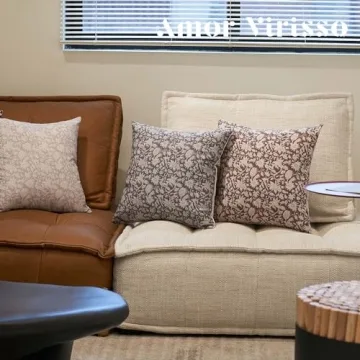 Amor Virisso Floral Throw Pillow Covers Farmhouse Decor