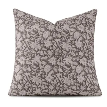 Amor Virisso Floral Throw Pillow Covers Farmhouse Decor
