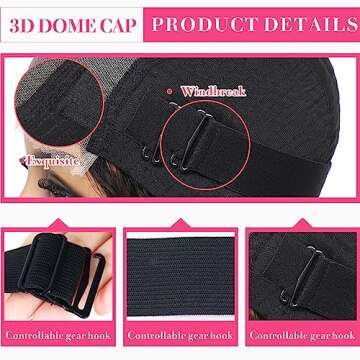 Aaliweya Glueless Human Hair 5x5 Lace Wig for Women