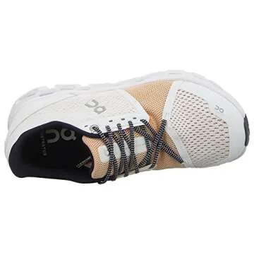 ON Cloudstratus White/Almond 6.5 - Ultimate Running Shoes
