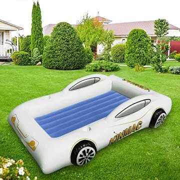 Inflatable Toddler Travel Bed - Portable Kids Air Mattress