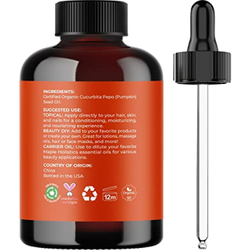 Organic Hair Growth Treatment - Pumpkin Seed & Rosemary Oil