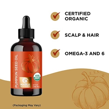 Organic Hair Growth Treatment - Pumpkin Seed & Rosemary Oil