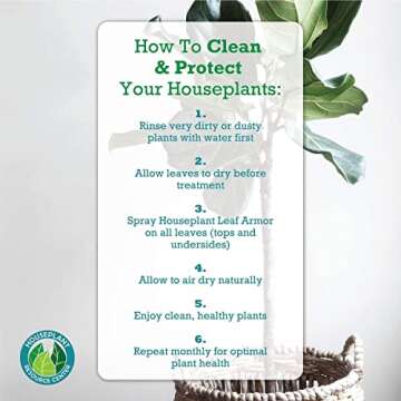 Leaf Armor Natural Indoor Plant Spray for Health and Shine