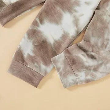 Stylish GRNSHTS Toddler Tie Dye Pants Set Ideal for Fall