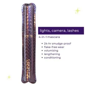 Tarte Must Have Mascaras Bestsellers Set:: SEA Surfer Curl Volumizing Mascara; Lights, Camera, Lashes 4-in-1 Mascara; Tartelette Tubing Mascara