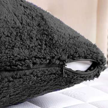 Reafort Sherpa Pillow Case