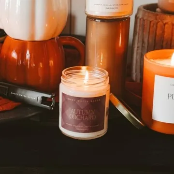 Fall Scented Soy Wax Candle - 9oz Autumn Decor