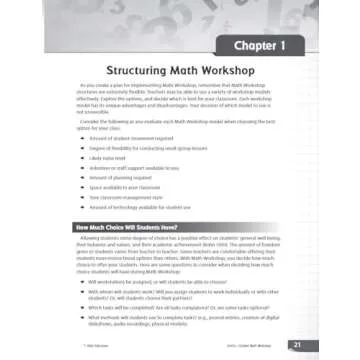 Guided Math Workshop for Engaging Classroom Learning
