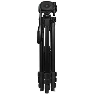 Ravelli APLT4 61" Light Weight Aluminum Tripod with Bag Includes Universal Smartphone Mount