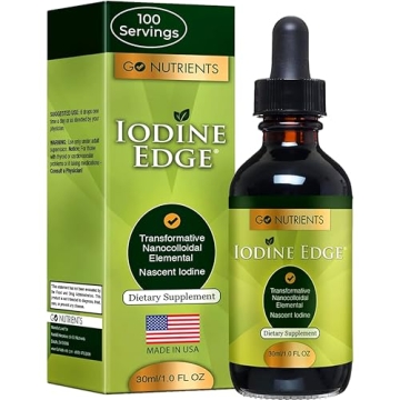 Go Nutrients Iodine Edge Advanced Thyroid Support Drops