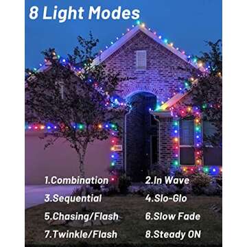 Solar Outdoor Fairy String Lights, Durable Easy Shaping 300 LED 100 Ft Waterproof Decorative Christmas Lights, 8 Modes with Remote for Party Garden Patio Decor