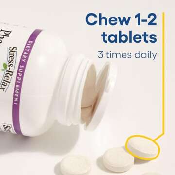 Natural Factors Stress Relax GABA 100 mg for Stress Relief