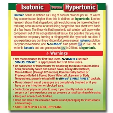 NeilMed Sinus Rinse Extra Strength Packets for Nasal Comfort