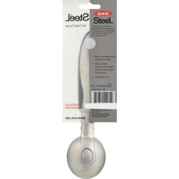 Effortless Ice Cream Scooping with OXO SteeL Scoop