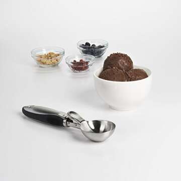 Effortless Ice Cream Scooping with OXO SteeL Scoop