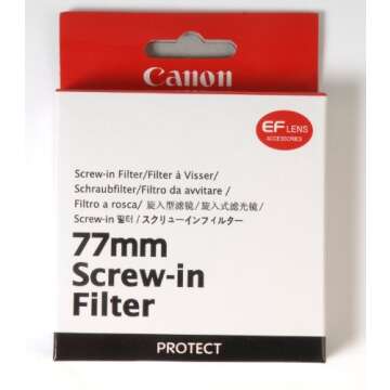 Canon Cameras US 2602A001 77mm Protect Filter