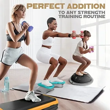 Yes4All Non-Slip Hexagon Neoprene Dumbbells, 7lbs Set