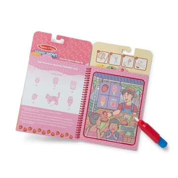 Melissa & Doug Scented Water Wow! Activity Pad for Kids