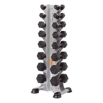 HOIST 8-pair Vertical Dumbbell Rack for Home Gym