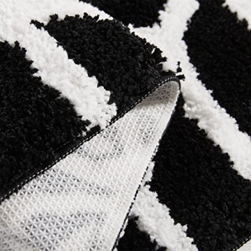 Estmy Gothic Spider Web Halloween Rug 2x3 Plush Non-Slip