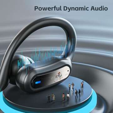 TRAUSI Wireless Earbuds with Bluetooth 5.4 Waterproof