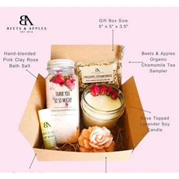 Personalized Handmade Thank You Baskets