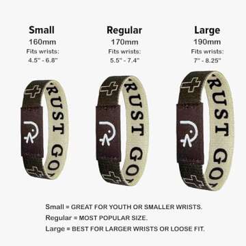 Yappy The Original Bible Verse Bracelets, Daily Bible Verse Bracelet for Personalized Daily Inspirat...