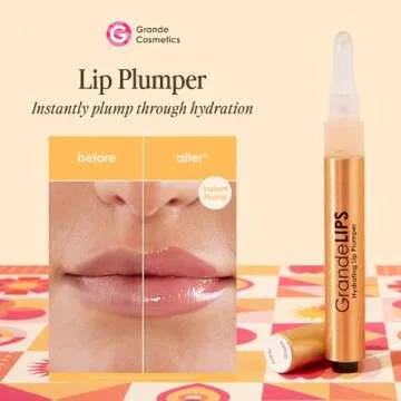 Grande Cosmetics Grandelips Hydrating Lip Plumper, 0.08 Fl Oz