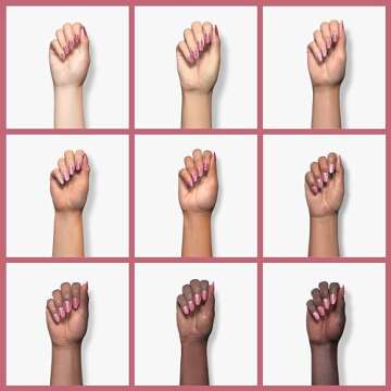 GAOY Pink Glitter Gel Polish for Long Lasting Shine