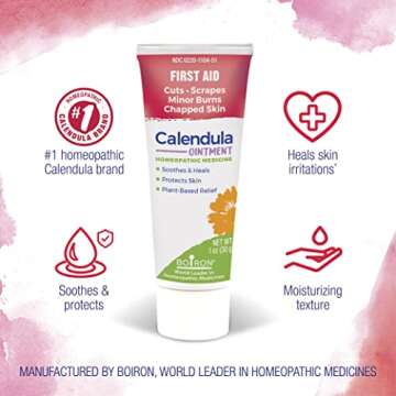 Boiron Calendula Ointment Natural Relief 1 Oz