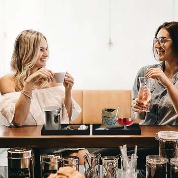 BBK Bathroom Vanity Tray 7.8 in - 2 Pack(Small) Silicone Bathroom Tray for Counter, Perfume Key Trinket Ring Tray, Decor Soap Dispenser Countertop Tray for Kitchen Sink Organization (Black)