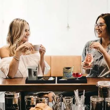 BBK Bathroom Vanity Tray Set - Stylish Silicone Organization