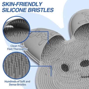 ManmiHealth Foot Scrubber Mat - Versatile Shower Accessory