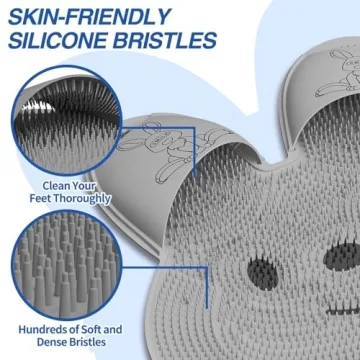 ManmiHealth Foot Scrubber Mat - Versatile Shower Accessory