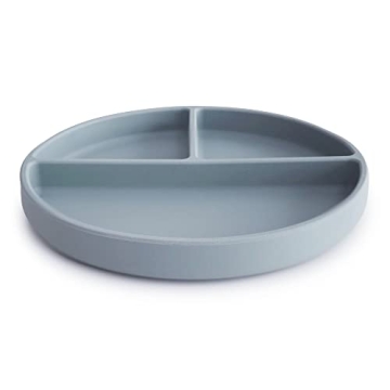 mushie Silicone Suction Plate for Easy Self-Feeding