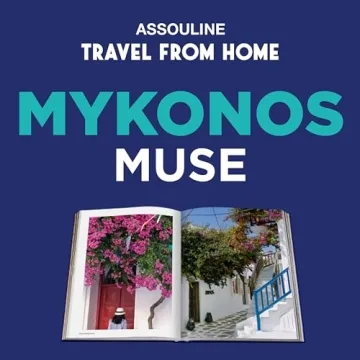 Mykonos Muse Stunning Coffee Table Book for Decor
