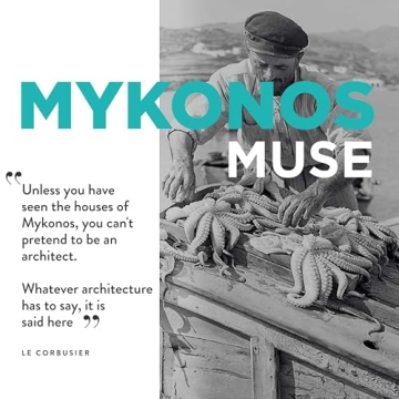 Mykonos Muse Stunning Coffee Table Book for Decor