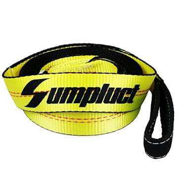 Sumpluct 20,000 lbs Heavy Duty Tow Strap - 2in X 20ft for Emergency Towing
