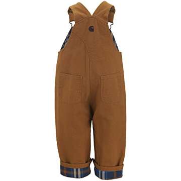 Durable Carhartt Baby-Boys Washed Canvas Bib Overall